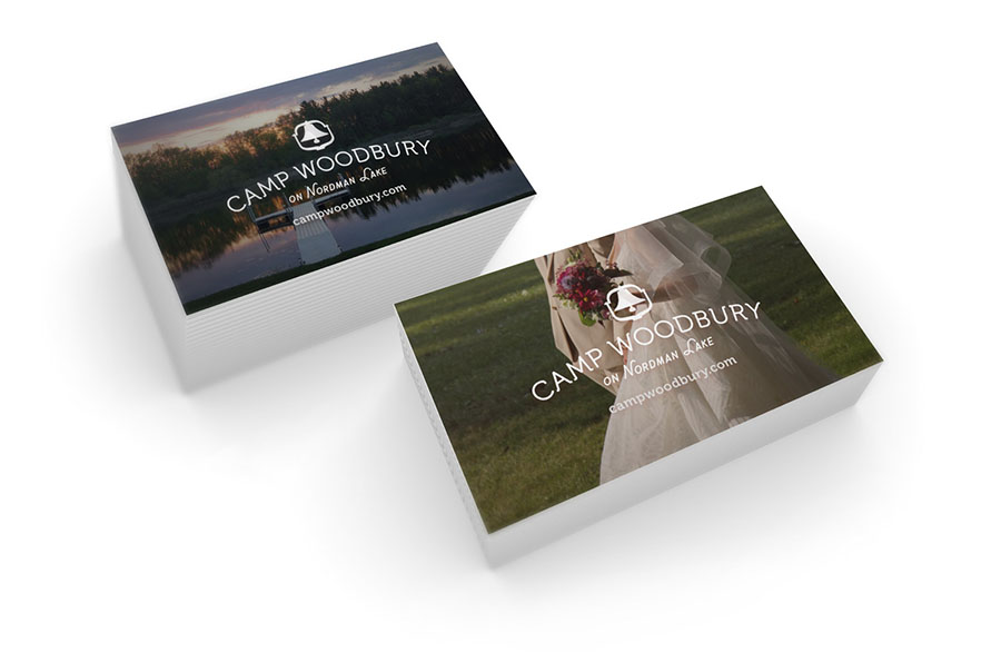 Camp Woodbury Business Cards