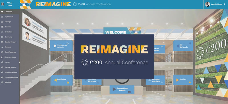 REIMAGINE C200 Annual Conference screenshot